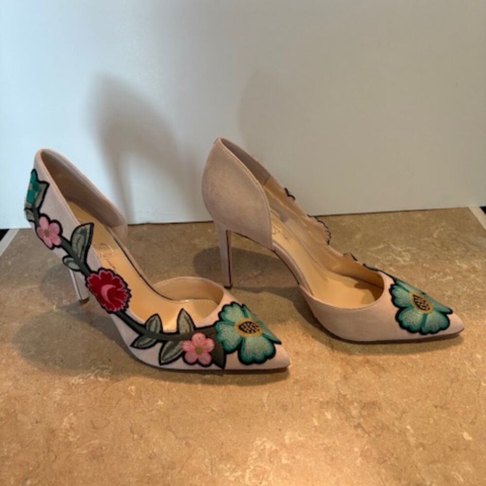 Jessica Simpson Pristina suede heels